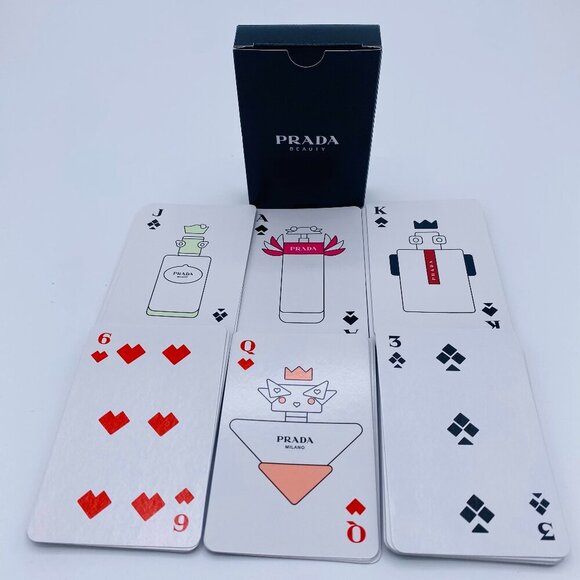 Prada Playing Cards in Elegant original box - NEW - Picture 3 of 7